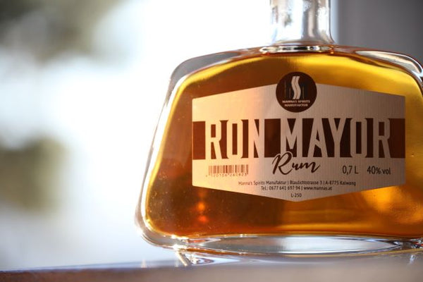 Mannas Ron Mayor Rum - Entdecke das Geheimnis karibischer Raffinesse (Falstaff 94 Punkte)